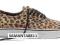 Vans Authentic leopard panterka brązowe 40