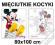 80x100 KOC POLAROWY miki minnie mini kocyk disney