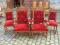 PIĘKNY KOMPLET 2 FOTELE + 4 KRZESŁA