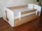 Łóżko dzieciece , z szufladą materac 140/70 buk
