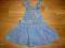 sukienka ogrodniczka jeans Cherokee r. 86(12-18 m)