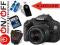CANON 600D +18-55 IS II +16/32GB +TORBA +PILOT HIT