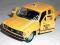 ŻÓŁTY FIAT 125p TAXI 1313 MILICJA WELLY skala 1:34