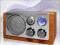 AUDIOLA RADIO kuchenne obudowa drewniana RETRO 50s