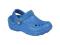 Coqui chodaki klapki ocieplane niebieskie  26-35