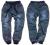 MARKOWE spodnie Z ĆWIEKAMI jeans 5 C463 L