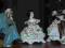 3 Piękne Porcelanowe Figurki