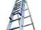 Drabiny Drabina Krause Stabilo 3x10 wys. rob.7,65m