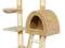 DRAPAK DLA KOTA KOTÓW  LEGOWISKO DOMEK CAT001 beż