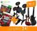 XB360 GUITAR HERO PERKUSJA + 2 GITARY + 2 GRY NOWE