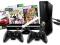 XBOX 360 SLIM 4GB+2xPAD+KINECT +ADVE+SPORT+FORZA