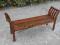 Meble indyjskie Długa ławka,siedzisko z palisandru