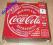 Coca-Cola x 6 korkowych podkładek - 10x10cm -NOWE