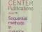 SEQUENTIAL METHODS IN STATISTICS Red. R.Zieliński
