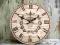 ZEGAR ŚCIENNY RETRO VINTAGE SHABBY NA PREZENT 34CM
