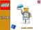 LEGO FIGURKA MALARZ SERIA 10 NEW otw.do.identyfika