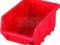 35szt Pojemnik magazynowy Ecobox maly czerwony 35szt Pojemnik magazynowy Ecobox maly czerwony