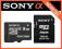 SONY SR-8A4 KARTA PAMIĘCI MICRO SDHC 8GB + ADAPTE