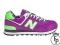 FP New Balance WL574YCK YACHT CLUB Fioletowe 39