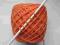 WŁÓCZKA  BAWEŁNA  50%  tasiemka  pomarańcz  50 dkg