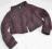 BENETTON fioletowy krótki sweterek wełna 3-4 l 104