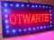 OTWARTE prb REKLAMA LED NEON
