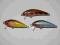 zestaw woblerów - kleń, jaż, okoń