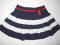 Marynarska spódniczka kokarda plisy**IDEAŁ**104 cm