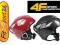 4F JKSM001 KASK NARIARSKI czerwony S 55-56