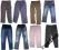ZESTAW OŚMIU SZTUK SPODNI CIĄŻOWYCH ROZM 14 - 42