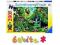 RAVENSBURGER Puzzle XXL 200 el Zwierzęta w dżungli