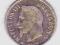 1867 Napoleon III 20 centimes - srebro