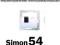 Simon 54 Gniazdo komputerowe pojedyncze - 2 kolory