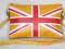 Torebka na Ramię Listonoszka Flaga Anglii ŻÓŁTA