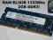 RAM ELIXIR 2GB PC3-10600 DDR3 CL9 SODIMM 1333Mhz
