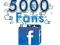 5000 FANÓW - LUBIĘ TO - LIKE - FACEBOOK - PROMOCJA