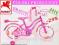 Śliczny ROWER 16 Romet Różyczka dla Księżniczki