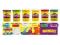 CIASTOLINA PLAY-DOH 4 TUBY PLUS 2 NEONOWE PLD23566