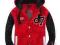 CIEPŁA CHŁOPIĘCA BLUZA BEJSBOLÓWKA CZERW-CZA 158