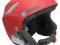 Kask narciarski czerwony Junior r. S (55-56 cm)