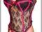 E-vie* UW Bustier-Belt + Thong 38D +L/XL