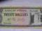 GUYANA 20 DOLLARS GUYANA 20 DOLLARS