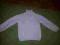 Dwa grube sweterki biały i rozowy Mothercare 80 cm