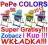 KRZESEŁKO PEPE COLORS 2013+WKŁADKA + WYSYŁKA 0 ZL