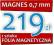 Magnes Folia Magnetyczna 0,7 mm Reklama