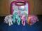 Kucyki My Little Pony 4 sztuki + kuferek