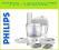 ** PHILIPS ROBOT KUCHENNY HR7605 350W 3 WKŁADKI **