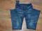 Modne super spodnie Jeansy rurki XS,S roz. 27