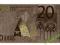 20 EURO W ZŁOCIE - 24 KARATY - PRÓBA 999/1000