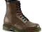 DR MARTENS  R.37 -MARTENSY -BROWN BRUN - BROKEN IN